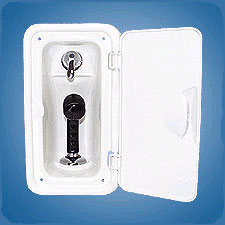 Scandvik Small Shower Mixer Box, White