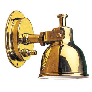 Sea Dog, Small Brass Berth Light, 12 Volts