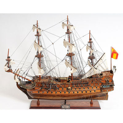 San Felipe - Wooden Model Sailing Ship, 37"L