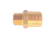 1/2" NPT to 1" Hose (Straight) Brass Hose Fitting, 50512017