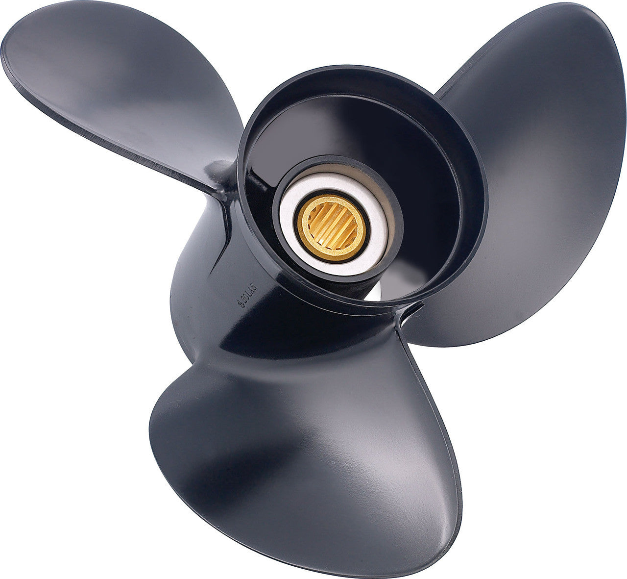 Solas Amita 3 Propeller, 13.3" Dia. 17" Pitch, LH, 3-Blade, Aluminum, for - Mercury, Mariner Outboard, Mercruiser Stern Drive