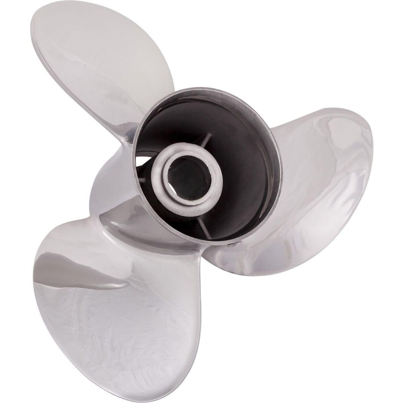 Solas 13.8" Dia. 13" Pitch RH, 3-Blade, Stainless Steel Rubex NS3 D Series Propeller