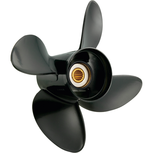 9.25 Dia. x 8 Pitch 4 Blade, RH, Amita A4 AL  Propeller, M/M AL 06-15HP 08