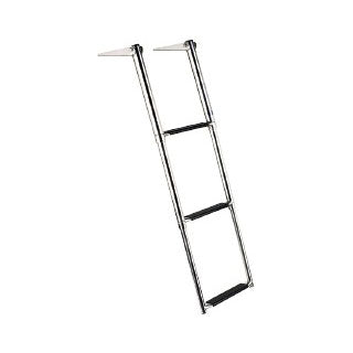 Over Platform Telescoping 3 - Step Ladder, 71301 by SeaChoice