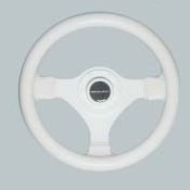 Uflex, Steering Wheel, Soft Touch Grip, Reduced Dimension, White