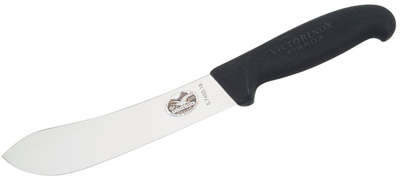 Victorinox Butcher Knife, 7" Straight, Fibrox Handle