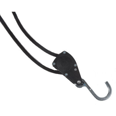 Boat Cover Rope Ratchet, Thumb Lever, 1/4" Rope