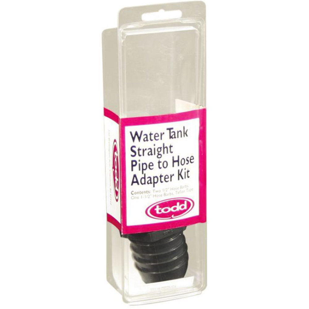 Todd Water Tank Straight Pipe-to-Hose Adapter Kit, 93-2222