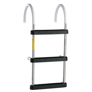 Telescoping Stainless Steel Gunwale EEZ-IN Hook Ladder, 06141, 4 Step