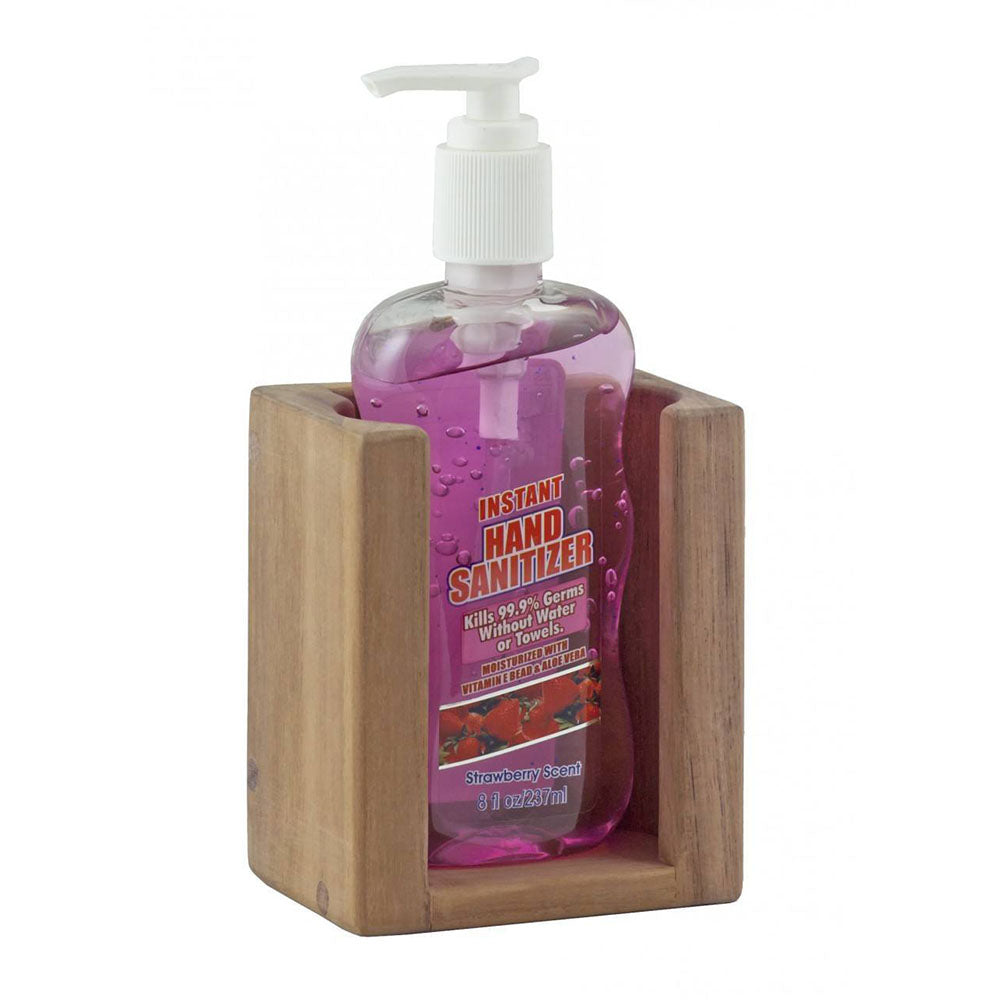 Teak Liquid Soap Holder