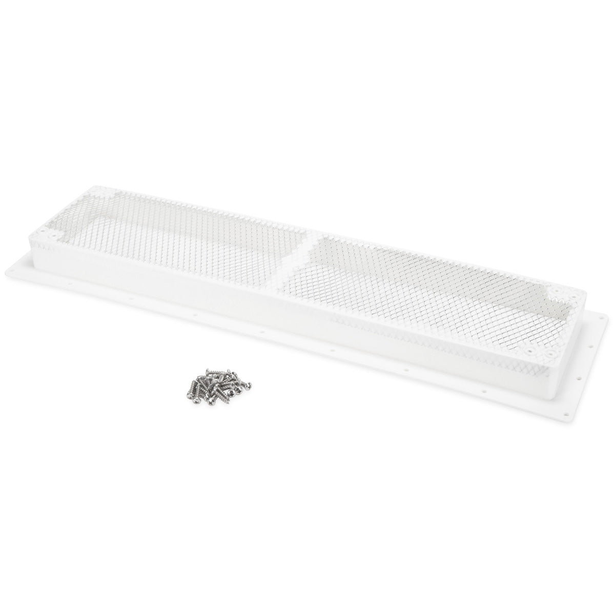 Camco Refrigerator Vent Base, Base Only, White