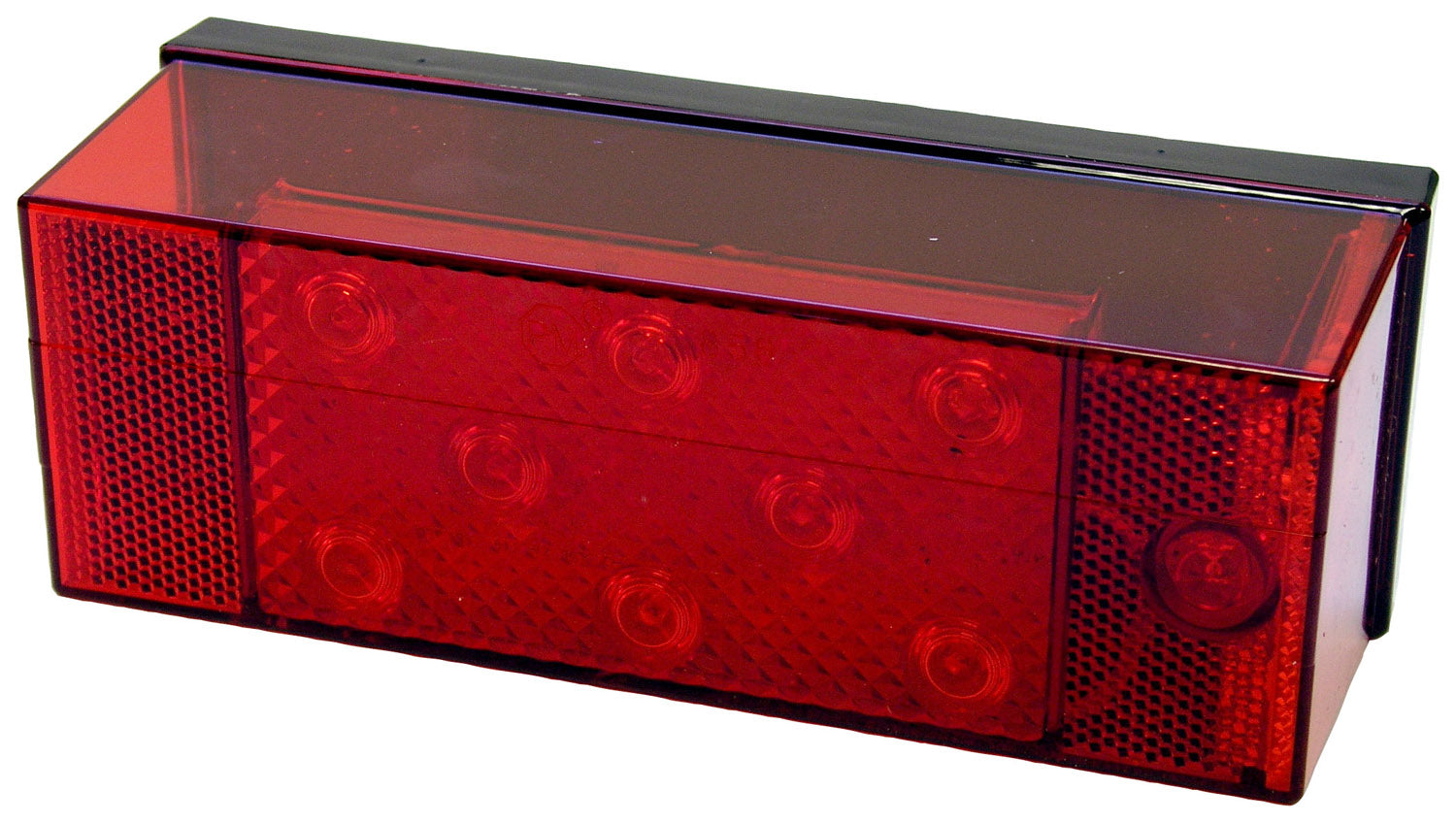 LED Stop/Turn/Tail & Side Marker Rear Rectangular, Over 80″ Submersible w/o License Light