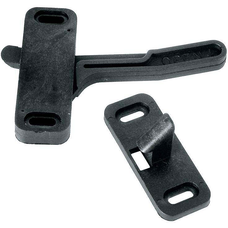 RV Designer E295 Black Right Hand Phillips RV Screen Door Latch