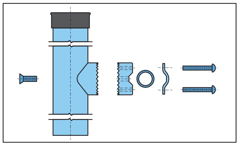 Stainless Steel Rail Mount Rod Holder w/ Stainless Mounting Bracket