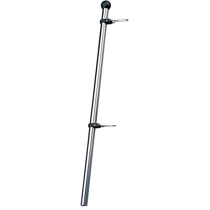 SeaDog 328112 Adjustable 17" Bow Form Flagpole