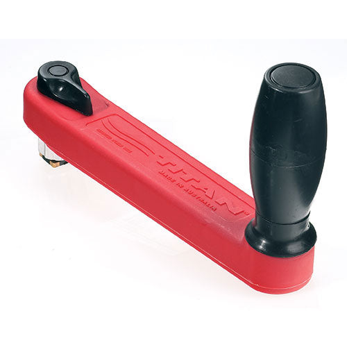 Lewmar, 8 in. Lock-In Single Grip Handle Red L200R