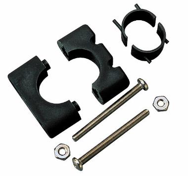 Sea-Dog, Rail Mount Bracket, Round, fits 1-1/8" - 1-1/4" Tubing