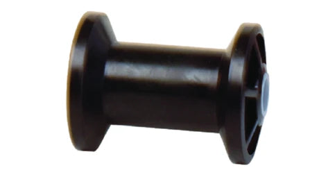 4" Spool-Type Keel Roller, Black, 86406