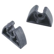 Perko Pole Storage Clips, Plastic, 3/4"