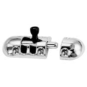 Perko Barrel Bolt, Chrome Plated