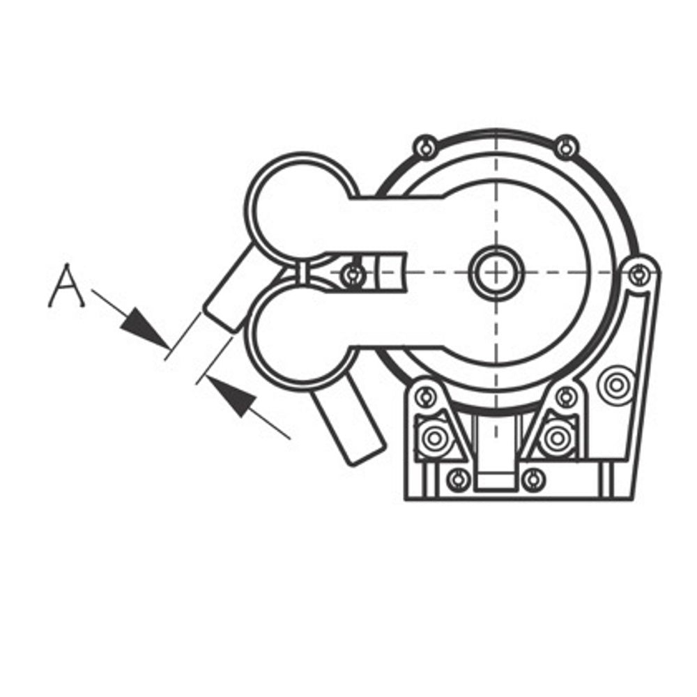 Sea-Dog Galley Foot Pump, 3 gpm, for 1/2" Hose