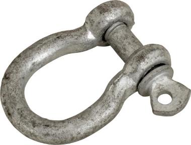 Galvanized Anchor Shackle 7 / 16 in. Nonrated