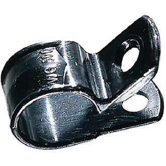 Nylon Cable Clamp, UV Black, 1/4" (25)