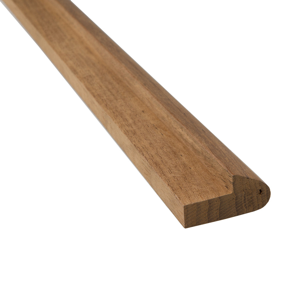 Teak Pin Rails Teak Rail Molding, 1-5/8