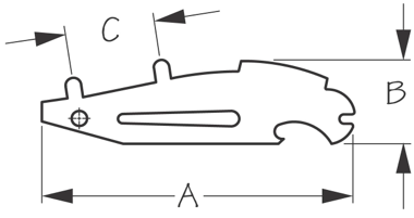 Sea-Dog, Universal Deck Fill Key, Small