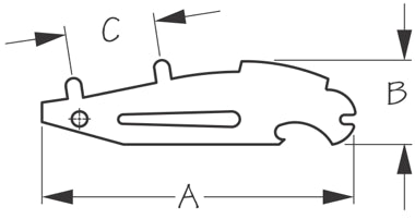 Sea-Dog, Universal Deck Fill Key, Small