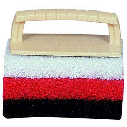 Scrub Pad Kit w/Handle