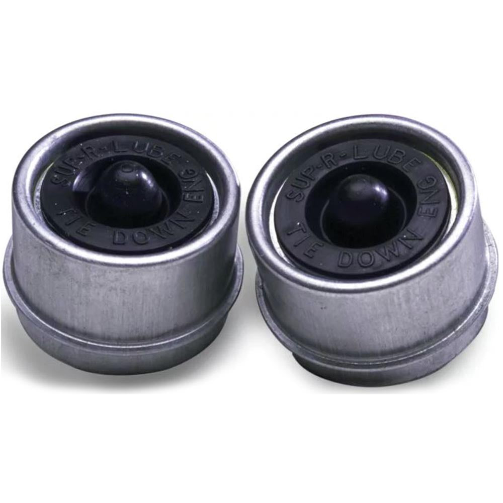Dust Caps Pair 1.98 in. Superlube w/  Grom