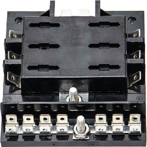 Fuse Holder, Gang 6, Fuse ATO/ATC