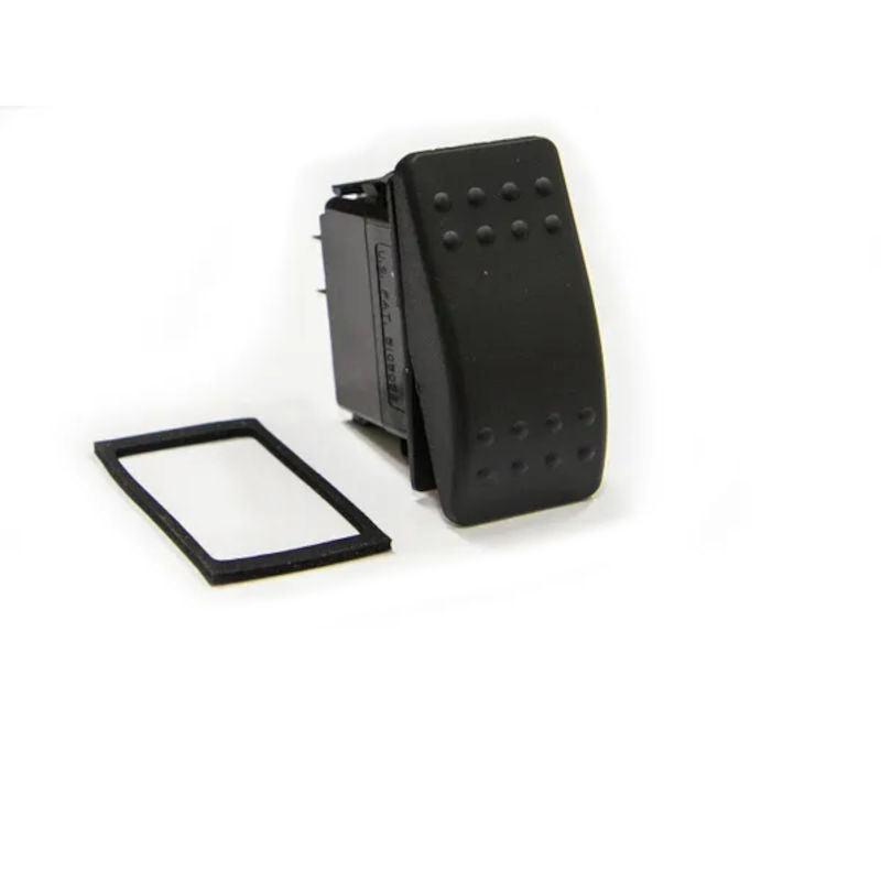 Sierra Rocker Switch Off-MOM On SPST Red