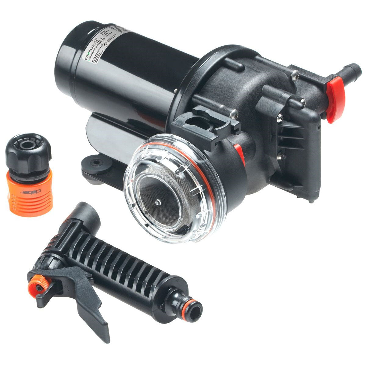Johnson Pump, Aqua Jet, Wash Down Kit, 12 volt, 5.2 gpm, 70 PSI