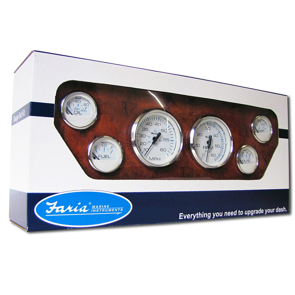 Chesapeake Series, White 6-Gauge Set