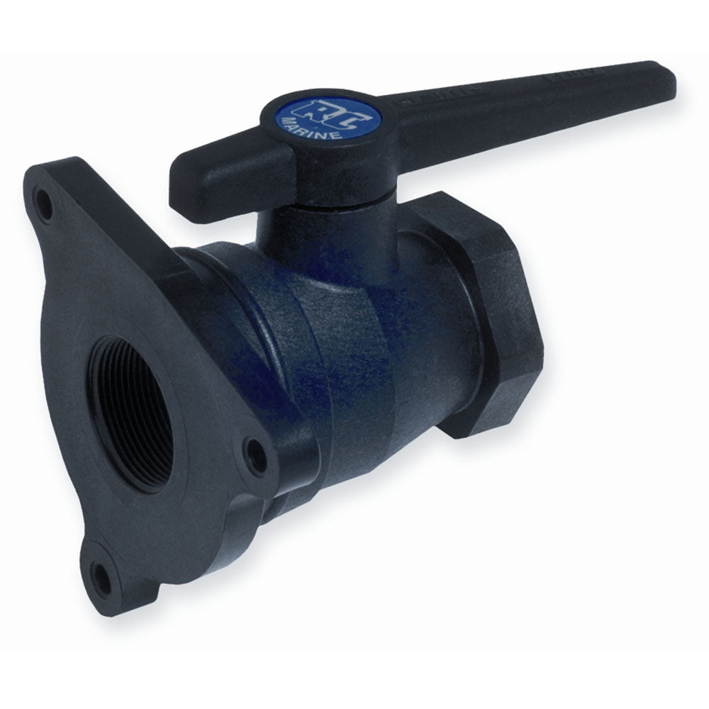 Forespar Marelon Flange Mount Seacock MF 849, 1-1/2"