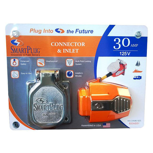 Shore Power Inlets: Stainless Steel & SmartPlug Retrofits