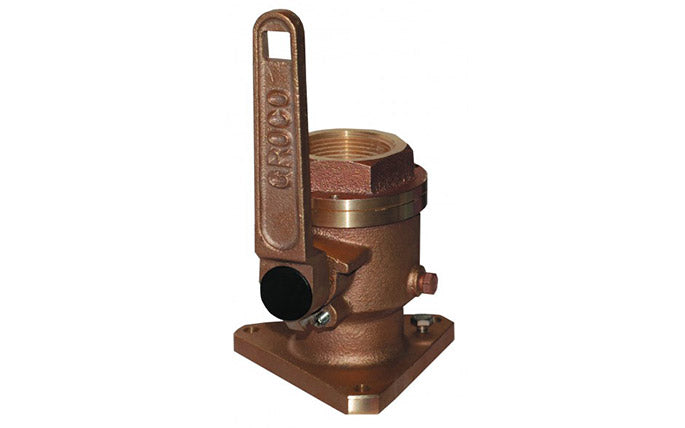 2" Bronze Flanged Seacock Ball Valve, BV-2000