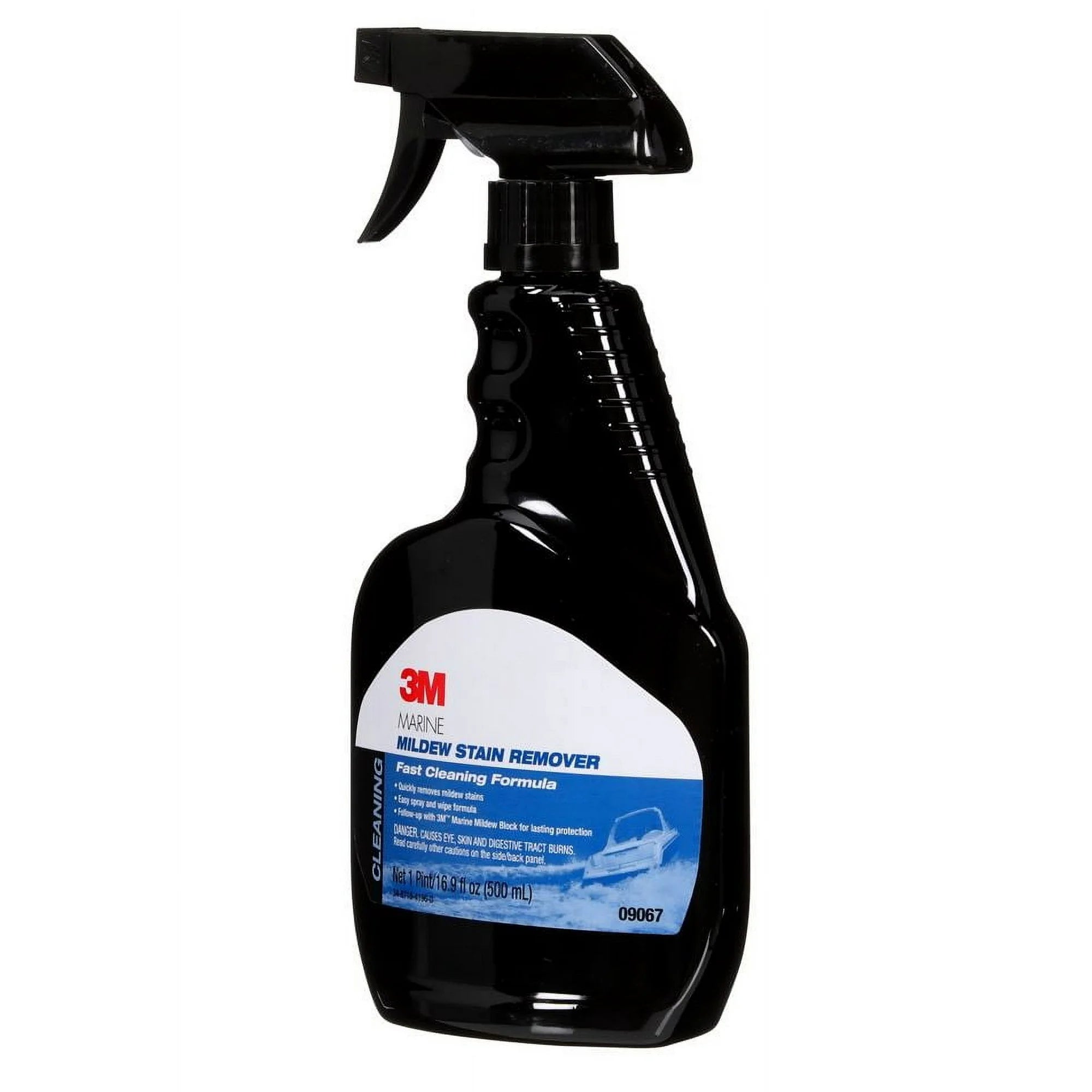 Mildew Stain Remover, 16.9 oz Spray Bottle