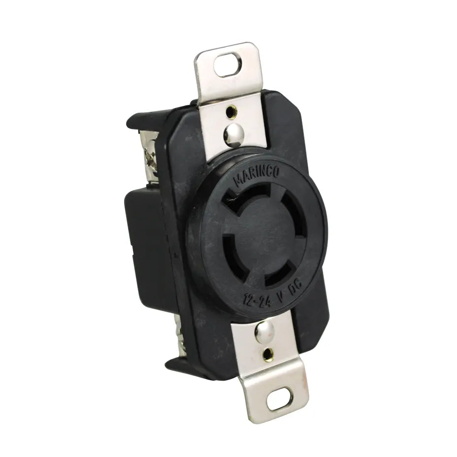 Receptacle 12 / 24V Locking