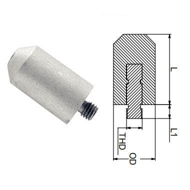 Zinc Volvo Anode Pencil