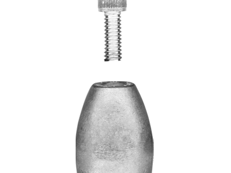 MerCruiser 3.06" H Zinc Propeller Anode, CMPNDZF14UNS