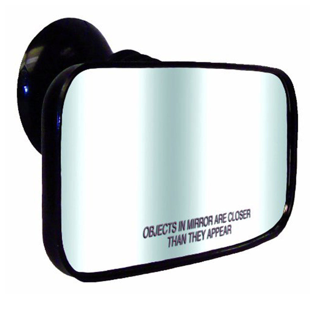 Suction Cup Mirror, 4" x 8"