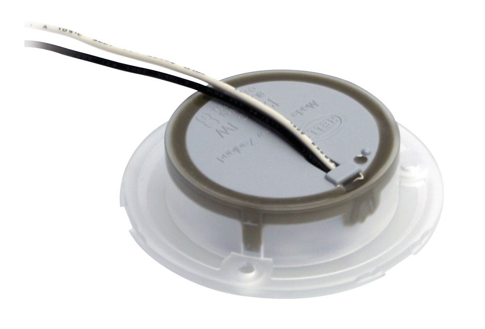 White LED Round Courtesy Light