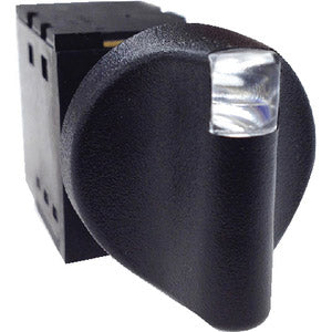 On / Off Rotoswitch w/ Black Knob