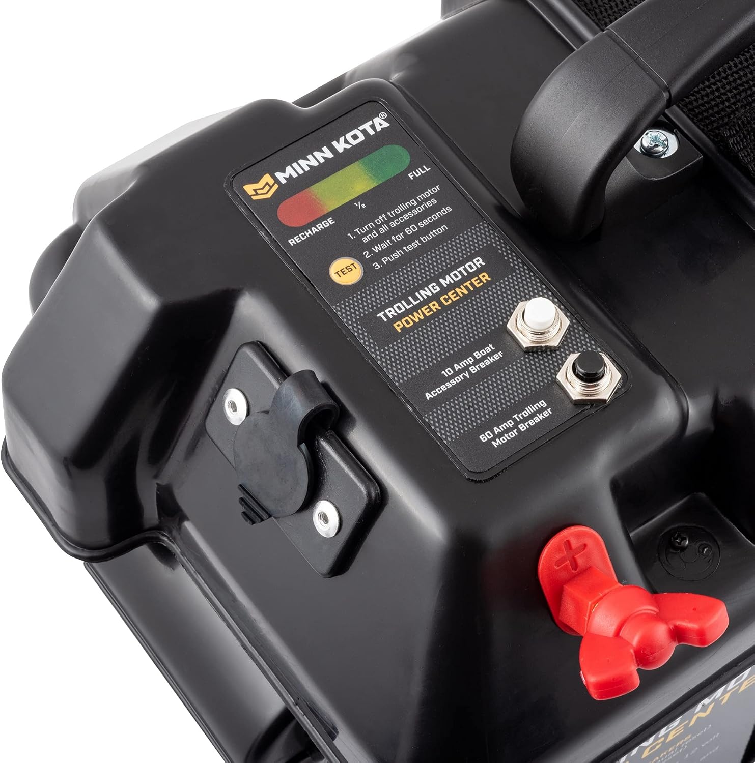 Minn Kota 1820175 Trolling Motor / Accessory Power Center Battery Box Battery not included.<br>