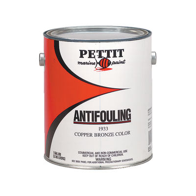 Pettit Copper Bronze A/F, General Purpose Antifouling Bottom Paint - Quart