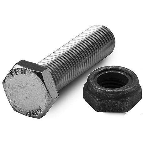 SeaStar HA5822 High Strength Tiller Bolt w/ Nylock Nut 3/8"