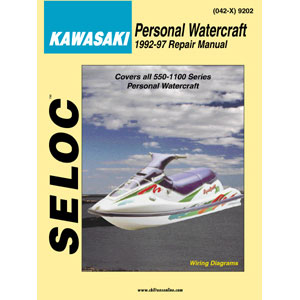 Kawaski PWC Repair Manual, 1973 - 1991, 300 to 650 Series, 9200